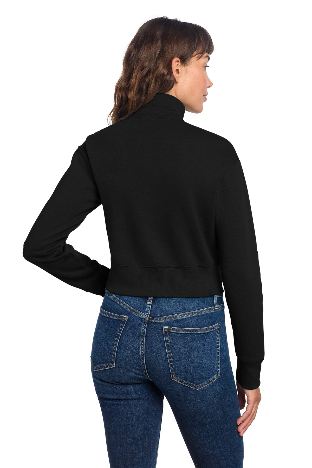 Fleece 1/2-Zip Crop
