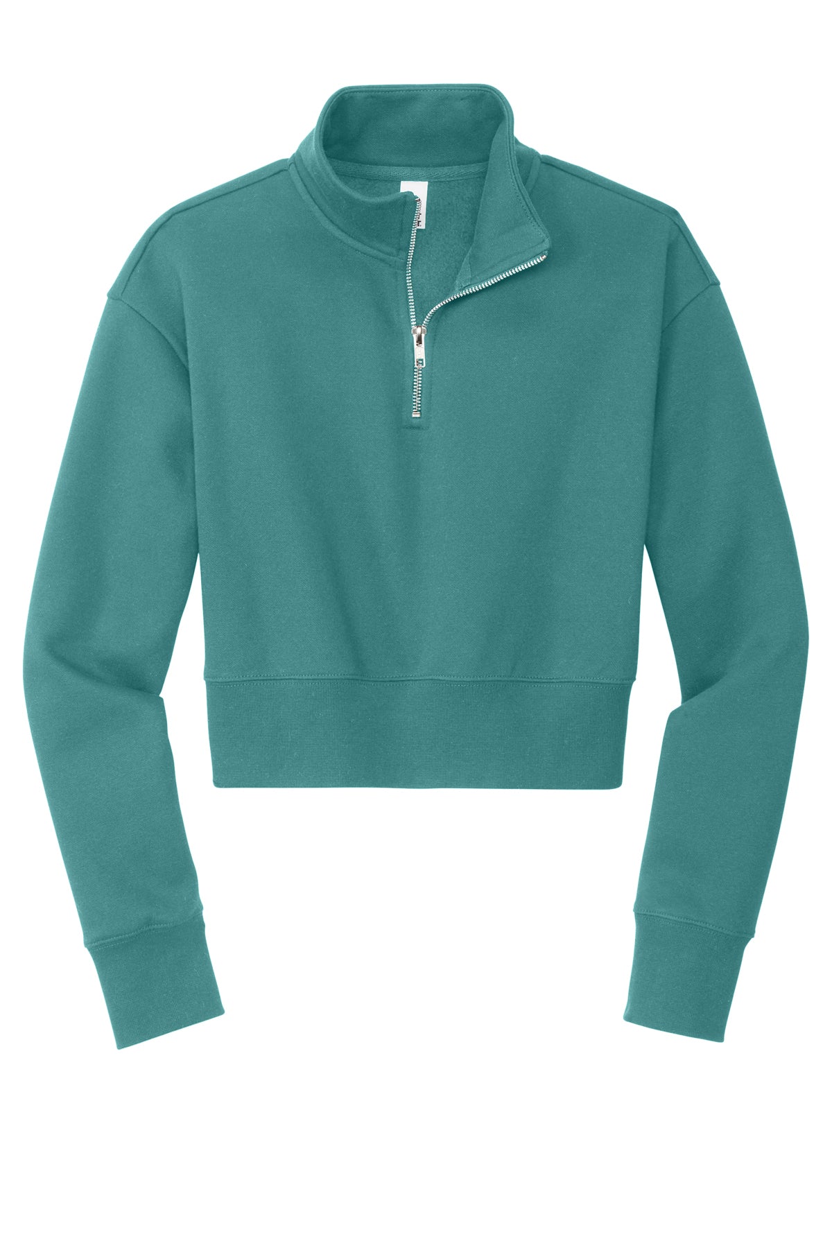 Fleece 1/2-Zip Crop