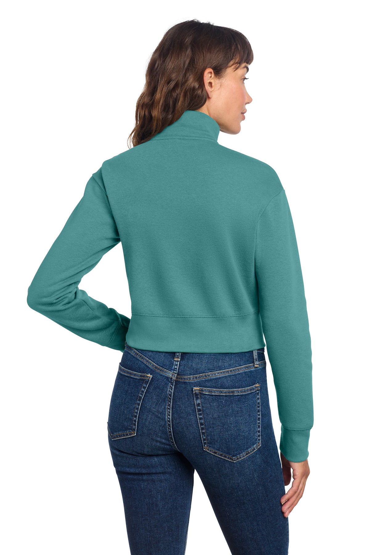 Fleece 1/2-Zip Crop