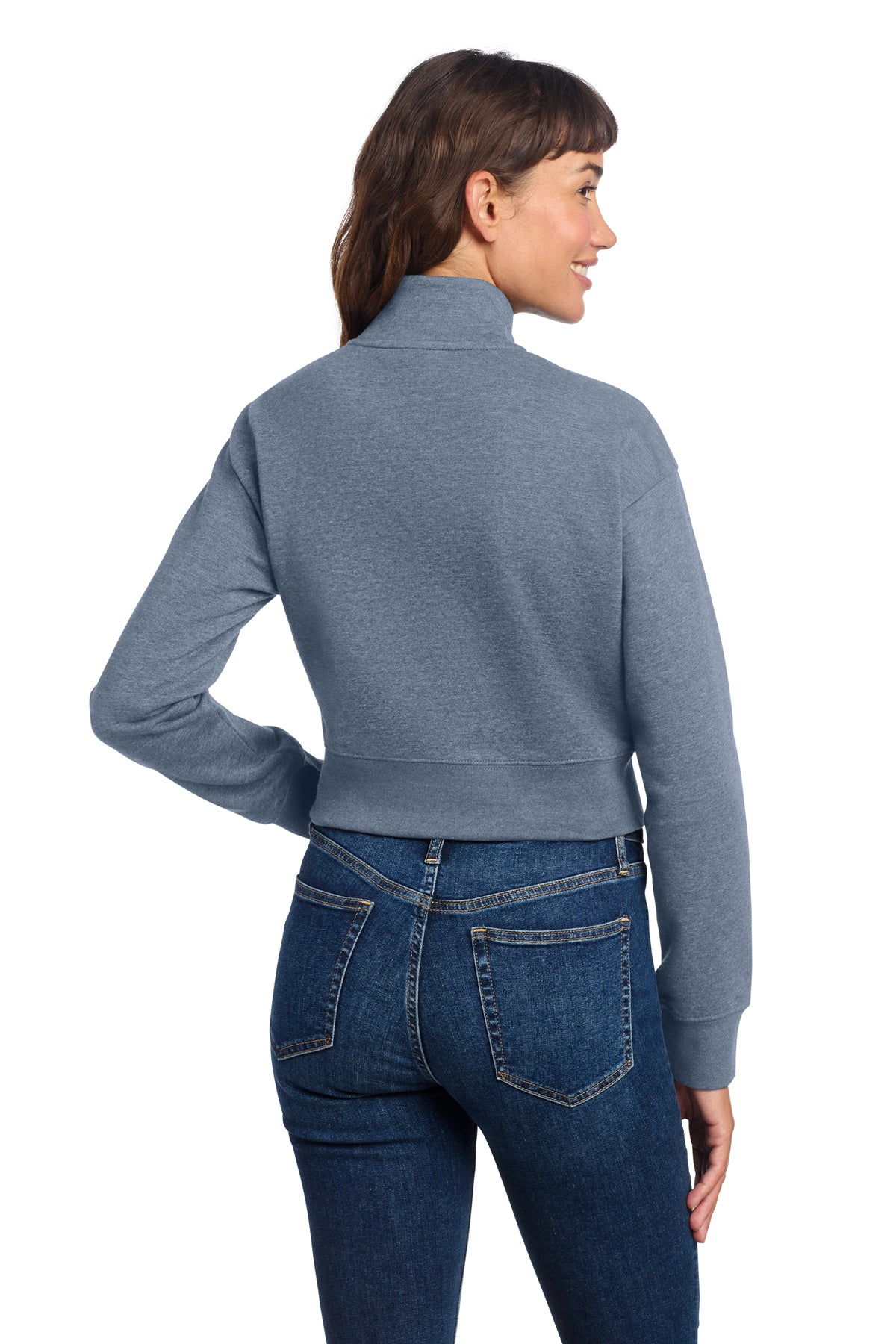 Fleece 1/2-Zip Crop