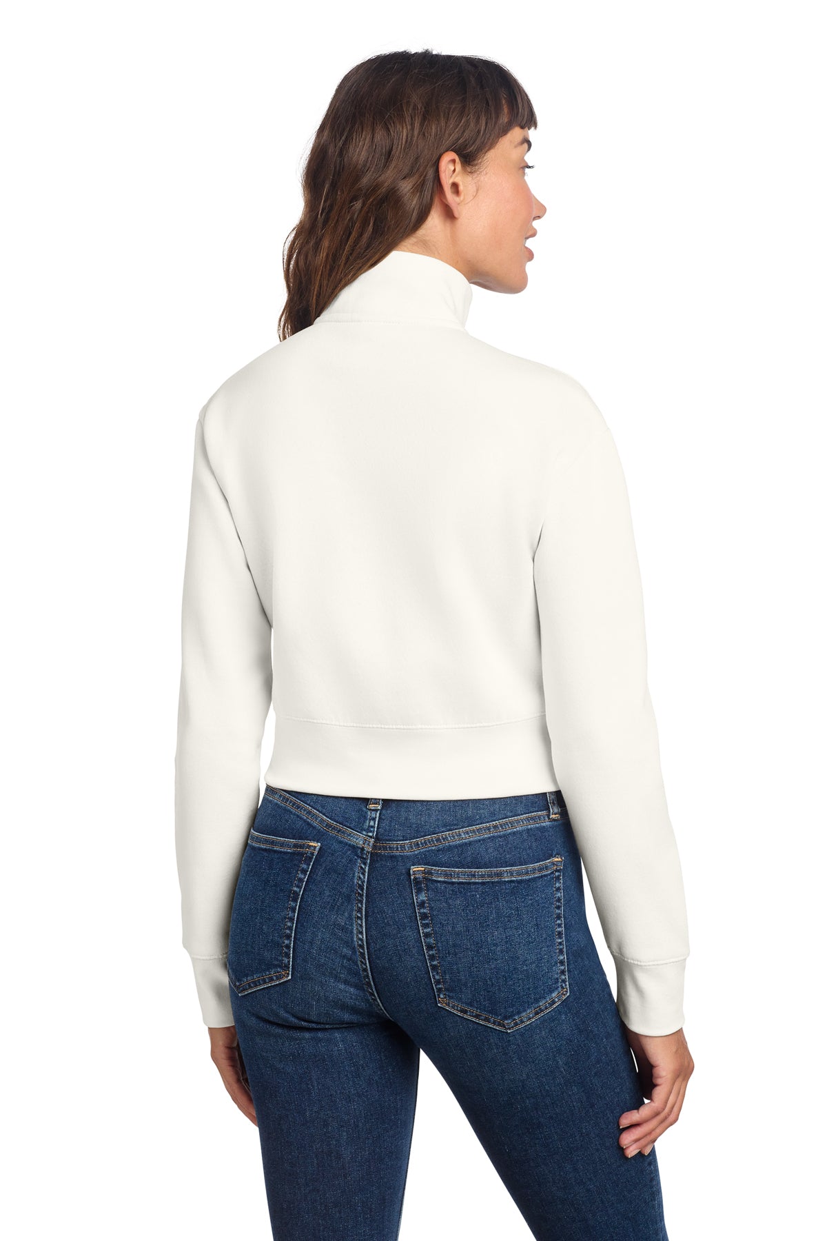 Fleece 1/2-Zip Crop