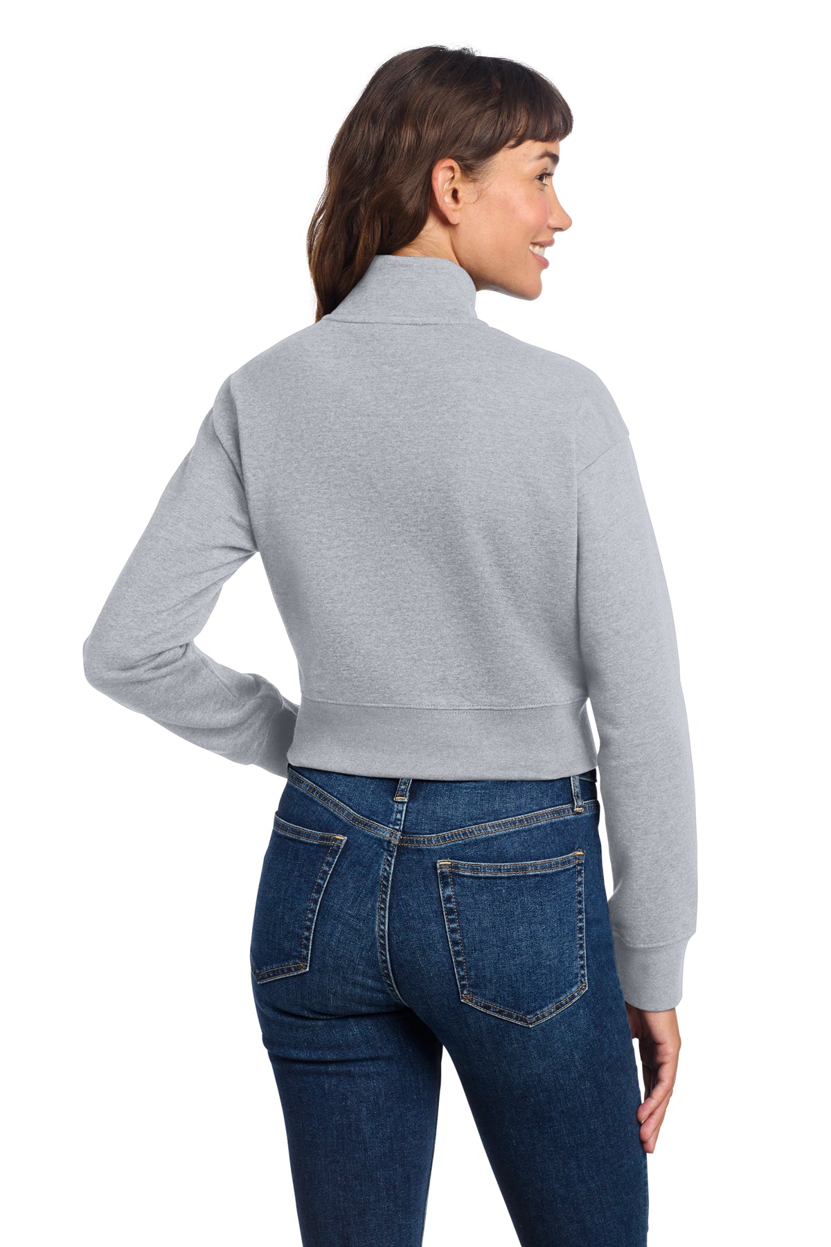 Fleece 1/2-Zip Crop