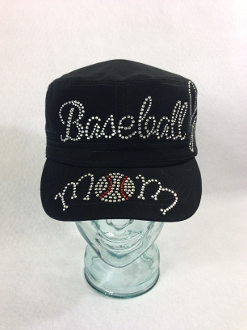 Baseball Rhinestone Hat