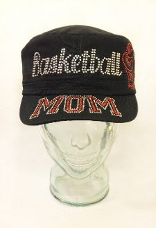 Basketball Rhinestone Hat