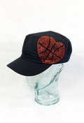 Basketball Rhinestone Hat